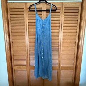 Hollister Light Blue Button-Down Dress